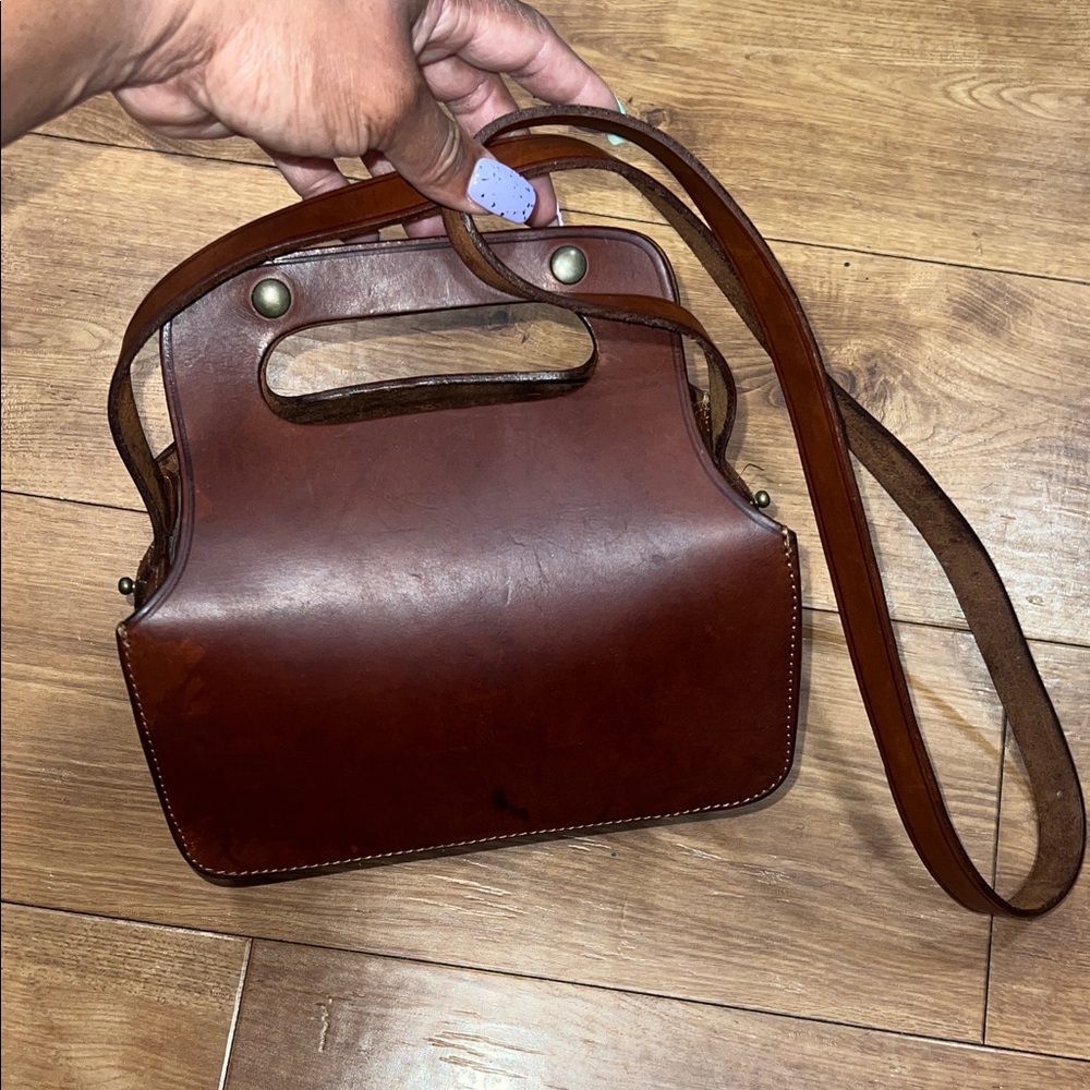 Vintage The J. Peterman RARE Shotgun Shell Crossbody Bag tote